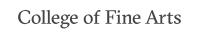College of Fine Arts Logo